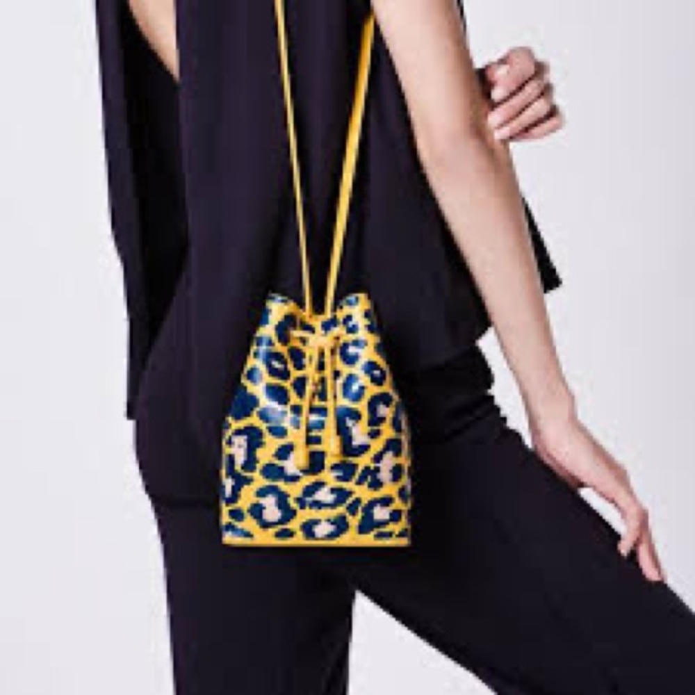 Melissa Mini Sac Mustard Leopard